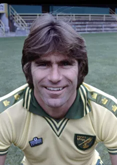 Norwich City Photocall. John Ryan. July 1978 Norwich City Photocall. John Ryan. July 1978