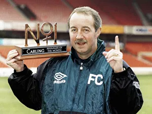 Nottingham Forest Manager Frank Clark has been awarded the Carling Manager of the month Nottingham Forest Manager Frank Clark has been awarded the Carling Manager of the month
