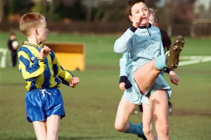 Nunthorpe Athletic v Thornaby Juniors, Under 12's league. 24th January 1993 Nunthorpe Athletic v Thornaby Juniors, Under 12's league. 24th January 1993