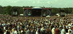 Oasis pop group take the stage at Knebworth watched by 250,000 fans over two days Oasis pop group take the stage at Knebworth watched by 250,000 fans over two days