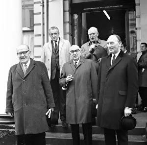 Officials of Derby County football club leave the Cavendish Hotel in Lancaster Gate after Officials of Derby County football club leave the Cavendish Hotel in Lancaster Gate after