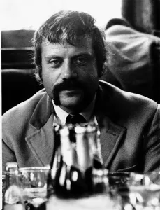 Olive Reed actor in one of his local pubs relaxing between films August Olive Reed actor in one of his local pubs relaxing between films August