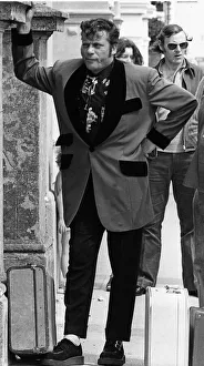 Oliver Reed British actor dressed as Teddy Boy 1974 in film Tommy The Who Oliver Reed British actor dressed as Teddy Boy 1974 in film Tommy The Who