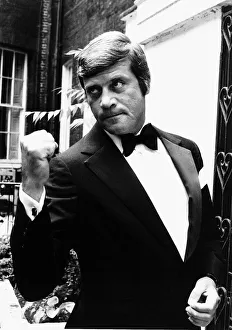 Oliver Reed Film Actor being the tough guy on the set of The Big Guy August Oliver Reed Film Actor being the tough guy on the set of The Big Guy August