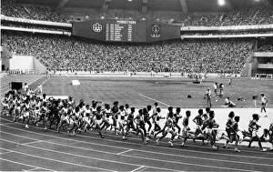 Olympic Games 1976 The start of the Marathon at the Montreal Games July 1976 Olympic Games 1976 The start of the Marathon at the Montreal Games July 1976