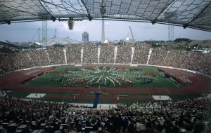 The Olympic Stadium in Munich pictured before the start of the third The Olympic Stadium in Munich pictured before the start of the third