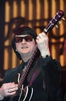 P J PROBY SINGER IN COSTUME OF ROY ORBISON IN THE STARRING ROLE OF THE ROY ORBISON STORY P J PROBY SINGER IN COSTUME OF ROY ORBISON IN THE STARRING ROLE OF THE ROY ORBISON STORY