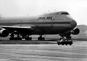A Pan Am Boeing 747-121 Jumbo Jet aircraft / airliner Named ' A Pan Am Boeing 747-121 Jumbo Jet aircraft / airliner Named '