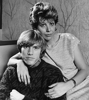Pat Andrews, former girlfriend of Rolling Stones Brian Jones with their son Mark, aged 23 Pat Andrews, former girlfriend of Rolling Stones Brian Jones with their son Mark, aged 23