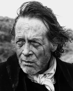 Patrick McGoohan on location in October 1982, whilst working on his latest film Patrick McGoohan on location in October 1982, whilst working on his latest film