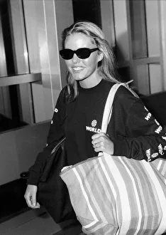 Patsy Kensit the actress leaving heathrow airport Patsy Kensit the actress leaving heathrow airport