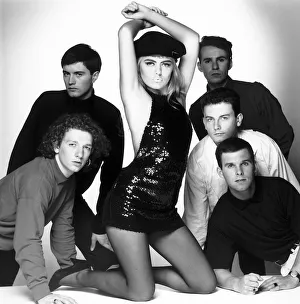 Patsy Kensit Singer and band Eighth Wonder studio pose Patsy Kensit Singer and band Eighth Wonder studio pose
