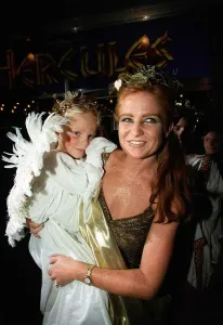 Patsy Palmer actress 9th October 1997 - With her son Charlie in fancy dress costume Patsy Palmer actress 9th October 1997 - With her son Charlie in fancy dress costume