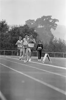 Paul Breed, (3rd, obscured from view), Coventry based New Zealand athlete Paul Breed, (3rd, obscured from view), Coventry based New Zealand athlete