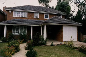 Paul Gascoigne, football player picture of his house in Dobbs Weir, Hoddeston Paul Gascoigne, football player picture of his house in Dobbs Weir, Hoddeston