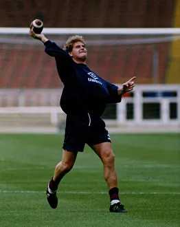 Paul Gascoigne football player trains for England Dbase Paul Gascoigne football player trains for England Dbase