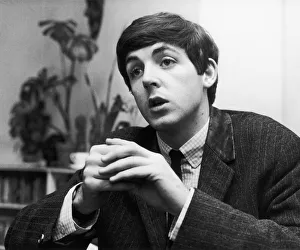 Paul McCartney, 9th September 1963. Donald Zec, Daily Mirror Journalist Paul McCartney, 9th September 1963. Donald Zec, Daily Mirror Journalist