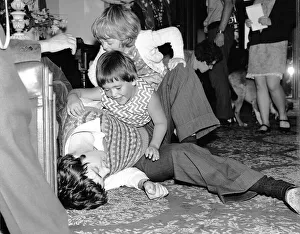 Paul McCartney relaxes with children during filming of Magical mystery tour September Paul McCartney relaxes with children during filming of Magical mystery tour September