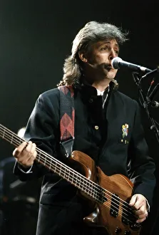 Paul McCartney, singer, former members of the Beatles & Wings Paul McCartney, singer, former members of the Beatles & Wings