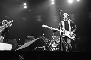 Paul McCartney of Wings seen here performing on stage at Madison Square Garden Paul McCartney of Wings seen here performing on stage at Madison Square Garden