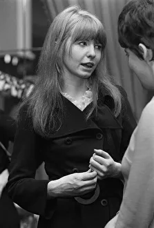 Paul McCartney's girlfriend Jane Asher at a launch party to celebrate the the Apple Paul McCartney's girlfriend Jane Asher at a launch party to celebrate the the Apple