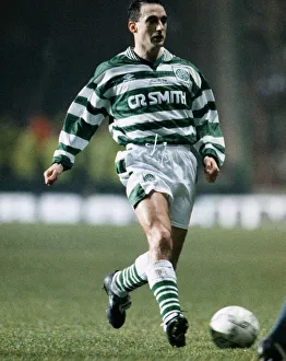 Paul McStay Celtic football player testimonial match Celtic Manchester United Paul McStay Celtic football player testimonial match Celtic Manchester United