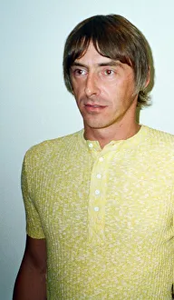 Paul Weller, backstage at T In The Park, music concert, 14th July 1997 Paul Weller, backstage at T In The Park, music concert, 14th July 1997