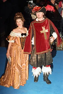 Paul Young and wife Stacey arriving at Elton John's 50th birthday party at Paul Young and wife Stacey arriving at Elton John's 50th birthday party at