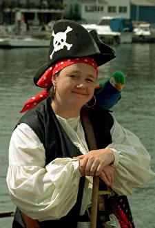 Pauline Quirke Actress Filming on the River Thames for the BBC TV Childrens Programme Pauline Quirke Actress Filming on the River Thames for the BBC TV Childrens Programme