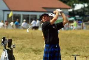 Payne Stewart golfer in action September 1989 Payne Stewart golfer in action September 1989