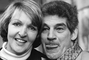 Penelope Keith and Trevor Peacock at theatre press call - January 1982 07/01/1982 Penelope Keith and Trevor Peacock at theatre press call - January 1982 07/01/1982