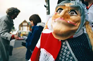 Penny for the guy on a South Wales street 29th October 1996 Penny for the guy on a South Wales street 29th October 1996