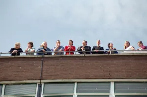 People in Liverpool city centre watching the solar eclipse. 11th August 1999 People in Liverpool city centre watching the solar eclipse. 11th August 1999