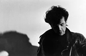 Pete Wylie, singer songwriter and guitarist, Circa October 1987 Pete Wylie, singer songwriter and guitarist, Circa October 1987