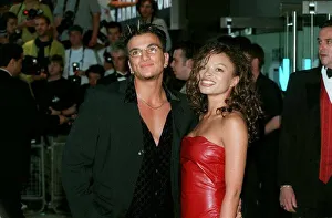 Peter Andre Singer August 98 Arriving for the premiere of Armageddon in london' Peter Andre Singer August 98 Arriving for the premiere of Armageddon in london'