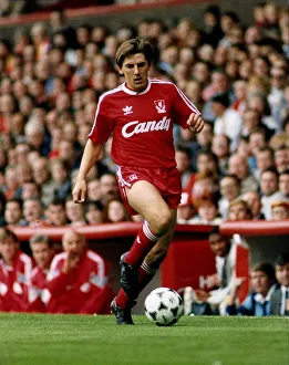 Peter Beardsley of Liverpool in action at Anfield during a Division league match Peter Beardsley of Liverpool in action at Anfield during a Division league match