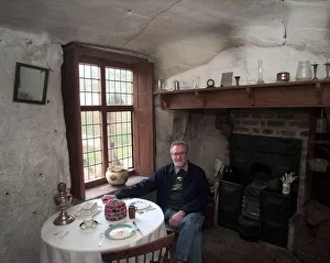 Peter Hodges co-ordinator of the Kinver Edge Volunteers inside Holy Austin Rock visitor Peter Hodges co-ordinator of the Kinver Edge Volunteers inside Holy Austin Rock visitor