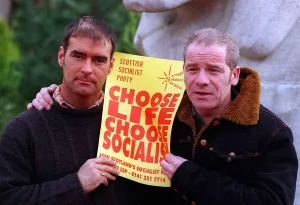 Peter Mullan actor with Tommy Sheridan December 1998 Peter joined the Scottish Socialist Peter Mullan actor with Tommy Sheridan December 1998 Peter joined the Scottish Socialist