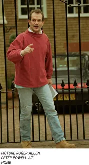 Peter Powell the husband of TV presenter Anthea Turner outside his home in Twickenham Peter Powell the husband of TV presenter Anthea Turner outside his home in Twickenham