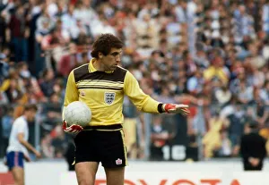 Peter Shilton in action for England May 1982 Peter Shilton in action for England May 1982