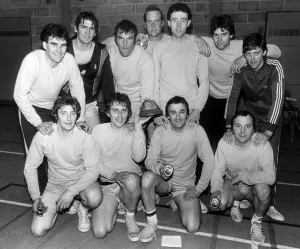 Peterlee Basketball Team, 15th April 1981. J Whitehall (Captain) , J Newton, A Richardson Peterlee Basketball Team, 15th April 1981. J Whitehall (Captain) , J Newton, A Richardson