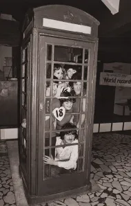 Phone Box January 1978 20 hard pressed young people found themselves engaged in a Phone Box January 1978 20 hard pressed young people found themselves engaged in a