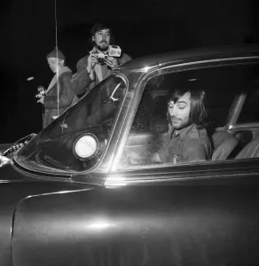 Photographers had been seeking George Best all day this one was still seeking as George Photographers had been seeking George Best all day this one was still seeking as George