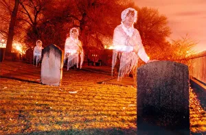 A picture to illustrate a ghostly woman who is supposed to haunt a Newcastle churchyard A picture to illustrate a ghostly woman who is supposed to haunt a Newcastle churchyard