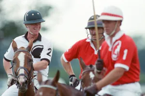Picture shows Major James Hewitt (wearing white shirt number 2) Picture shows Major James Hewitt (wearing white shirt number 2)
