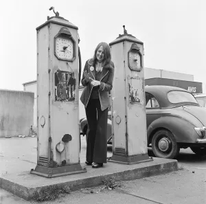 Picture shows some vintage petrol pumps in the Teesside area of England Picture shows some vintage petrol pumps in the Teesside area of England