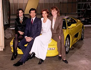 Pierce Brosnan Actor Samantha Bond Izabella Scorupco Famke Janssen Pierce Brosnan Actor Samantha Bond Izabella Scorupco Famke Janssen