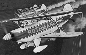 Pitt's S2A biplane aircraft of the world's only civilian aerobactic team Pitt's S2A biplane aircraft of the world's only civilian aerobactic team