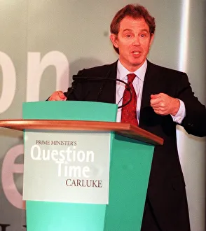 PM Tony Blair at Carluke District Hall 4th March 1999 PM Tony Blair at Carluke District Hall 4th March 1999