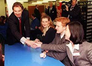 PM Tony Blair meet staff at Marconi 4th March 1999 PM Tony Blair meet staff at Marconi 4th March 1999
